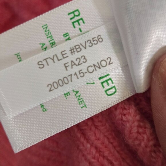 J.Crew Wool Alpaca CableKnit Crop Tank Sweater Super Soft Pink 2023 Size S - Picture 6 of 6